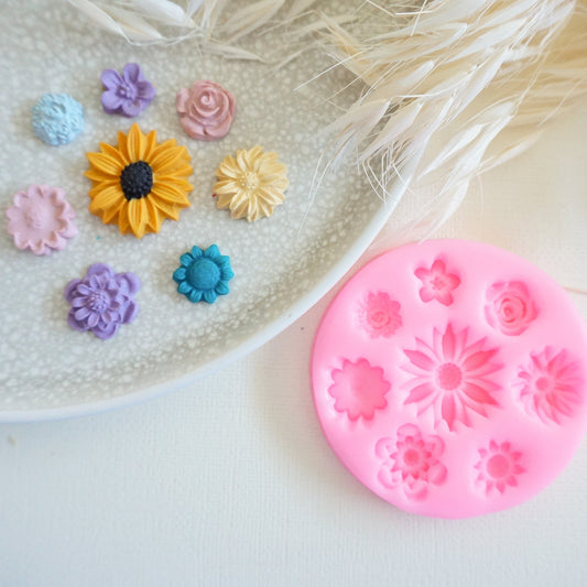 "Floral Collection" - Silicone Mould