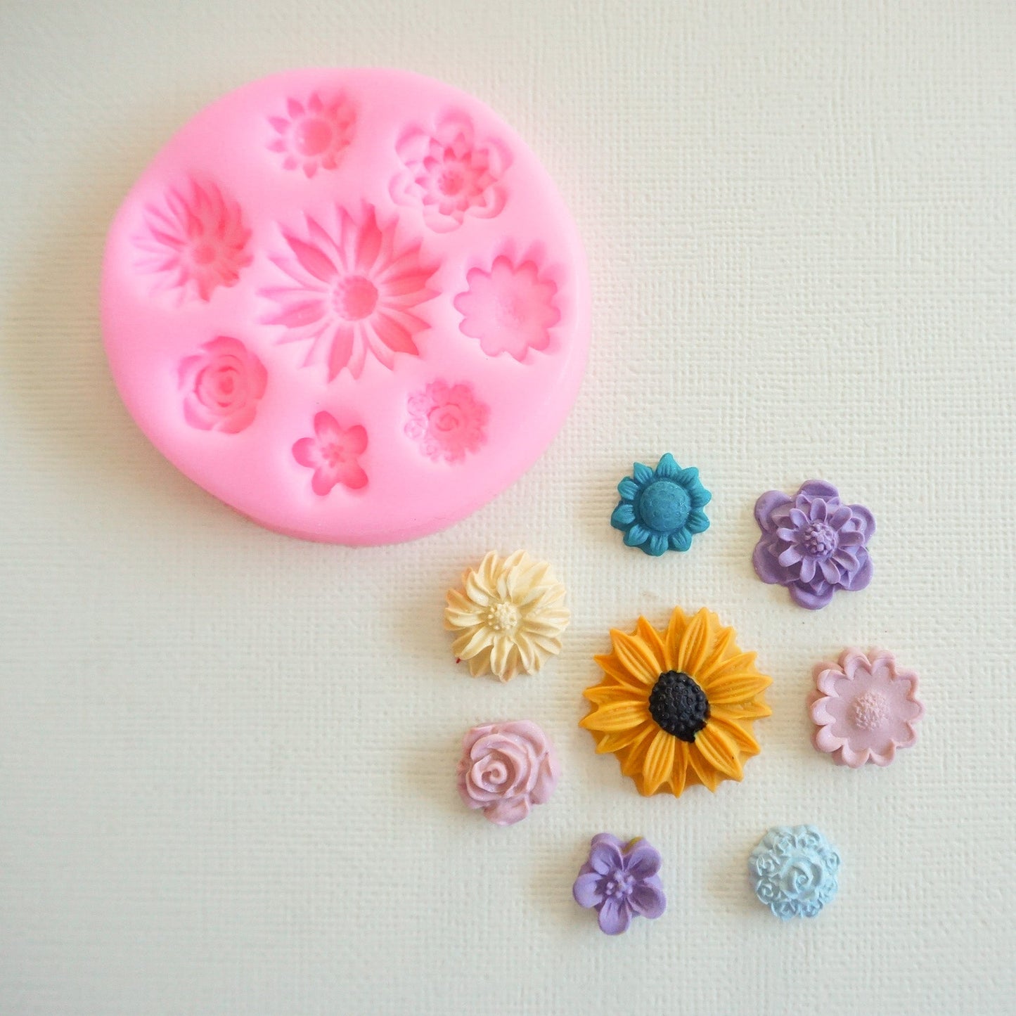 "Floral Collection" - Silicone Mould