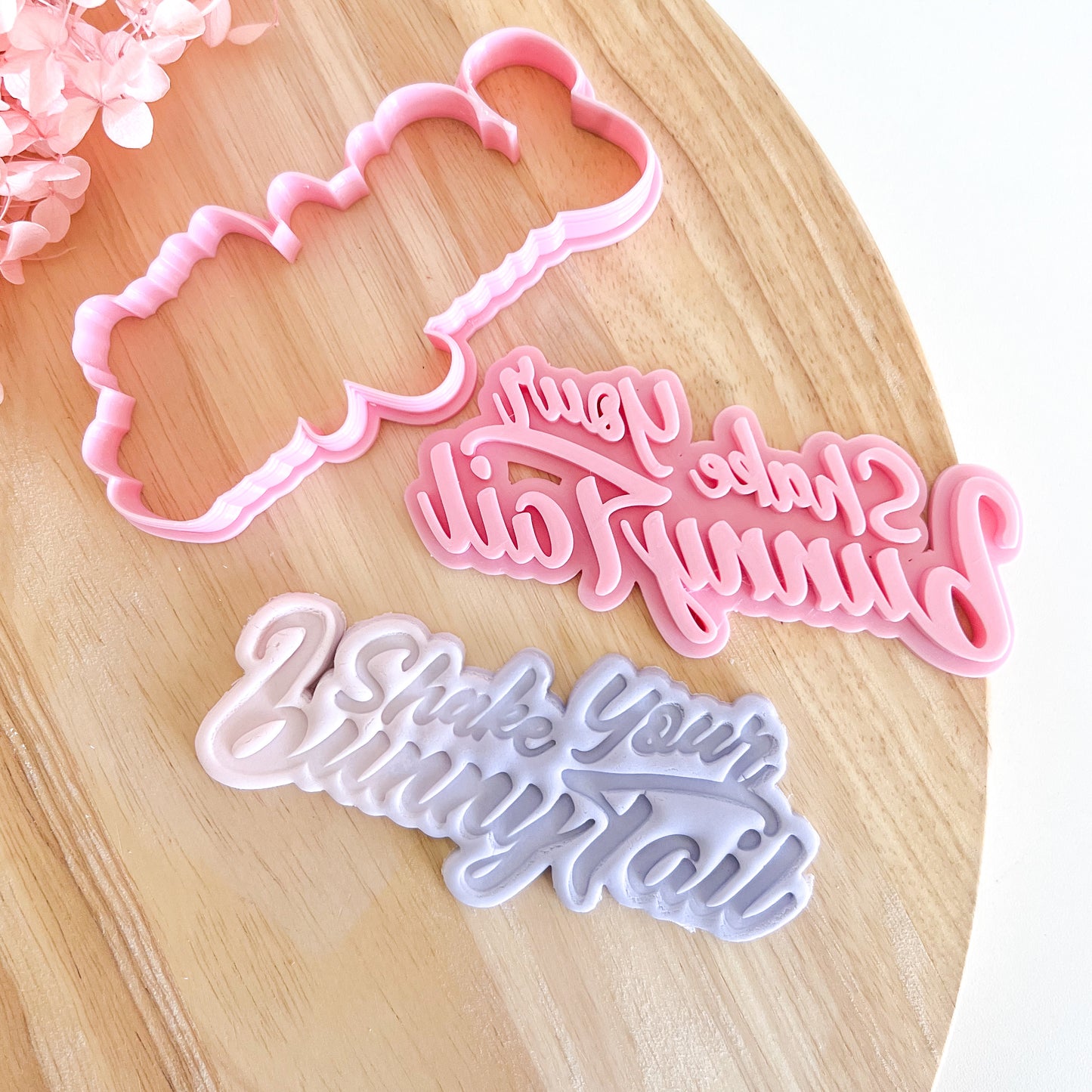 Shake Your Bunny Tail w Ears Cutter & Stamp ON SALE!
