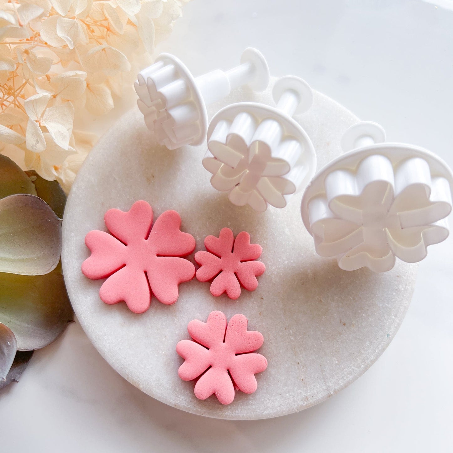 kitandco.com.au Cutter Flower #3 Push Cutter (3 pcs)