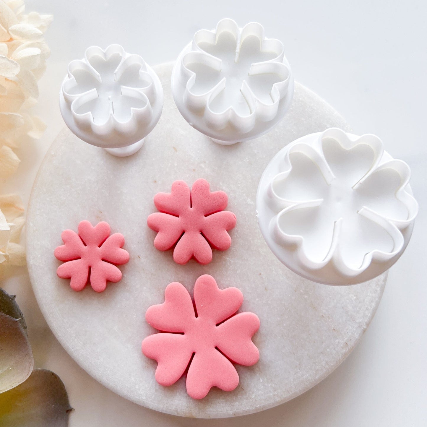 kitandco.com.au Cutter Flower #3 Push Cutter (3 pcs)