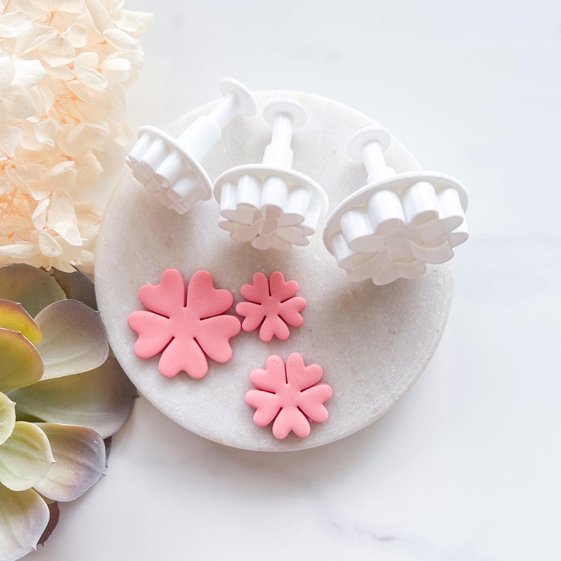 kitandco.com.au Cutter Flower #3 Push Cutter (3 pcs)