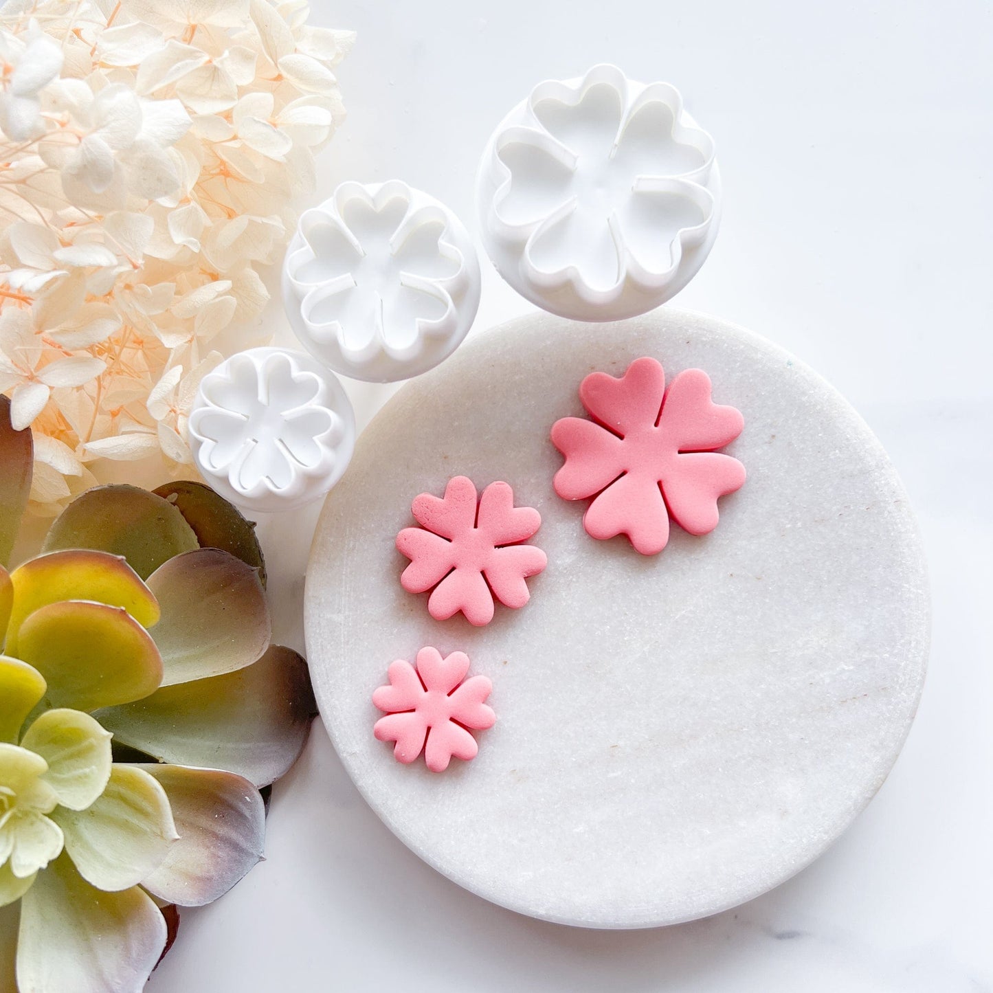 kitandco.com.au Cutter Flower #3 Push Cutter (3 pcs)